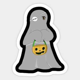 Ghost Otaku JAE Trick or Treat Sticker